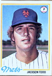 1978 Topps Baseball Cards      481     Jackson Todd RC